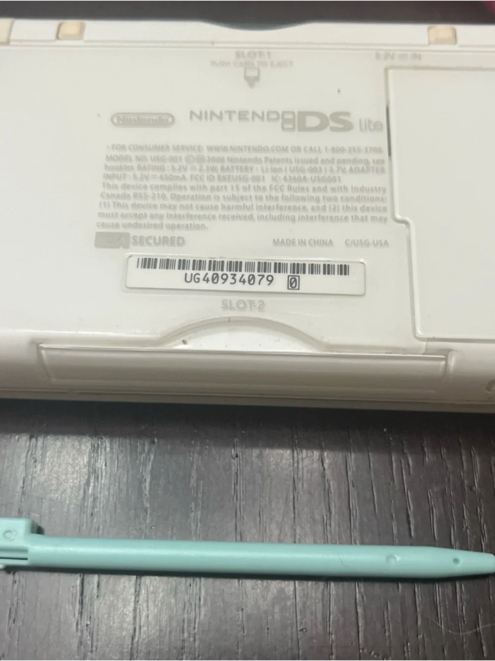 Nintendo Ds Lite